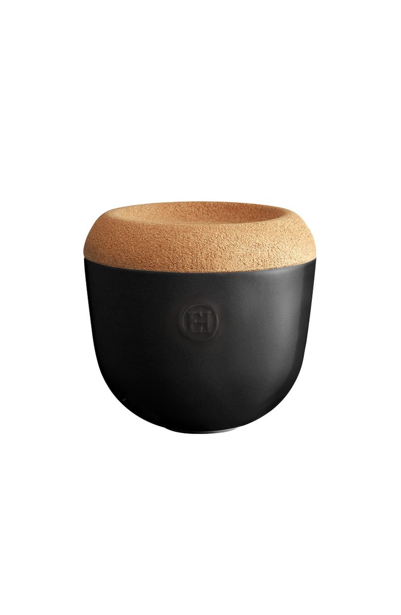 Emile Henry Made in France Garlic Pot, Main, color, Truffle