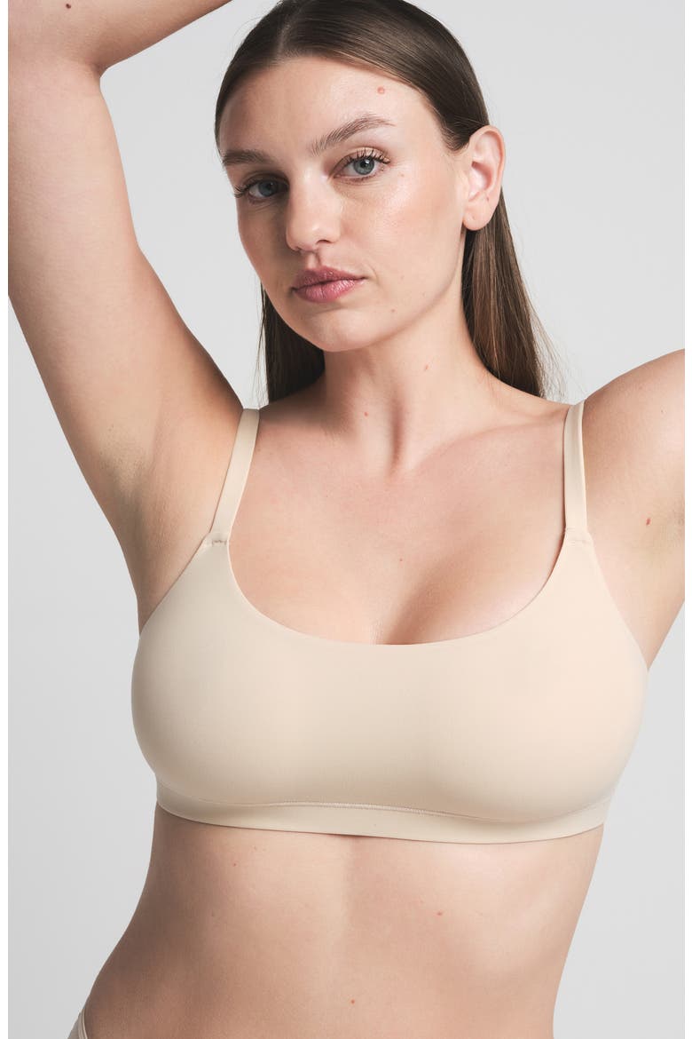 Fits Everybody Scoop Bralette, Alternate, color, SAND
