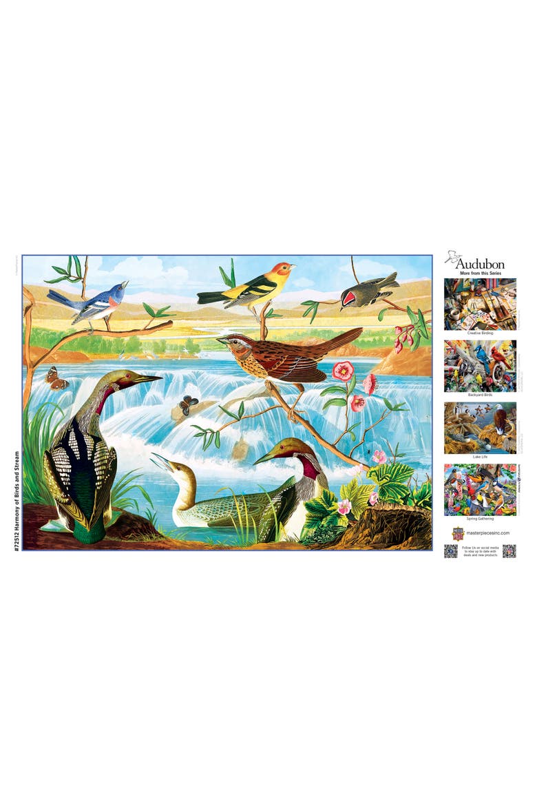 Harmony of Birds 1000 Piece Puzzle, Alternate, color, Multicolor