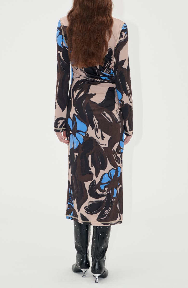 Stine Goya Floral Long Sleeve Dress, Alternate, color, Eccentric Floral