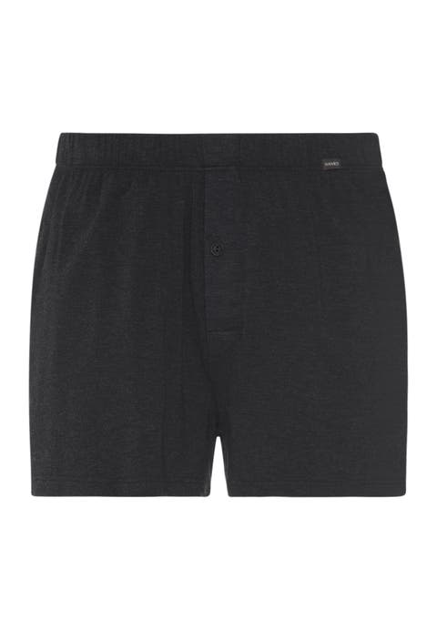 Casuals Single Jersey Boxer With Button Fly
