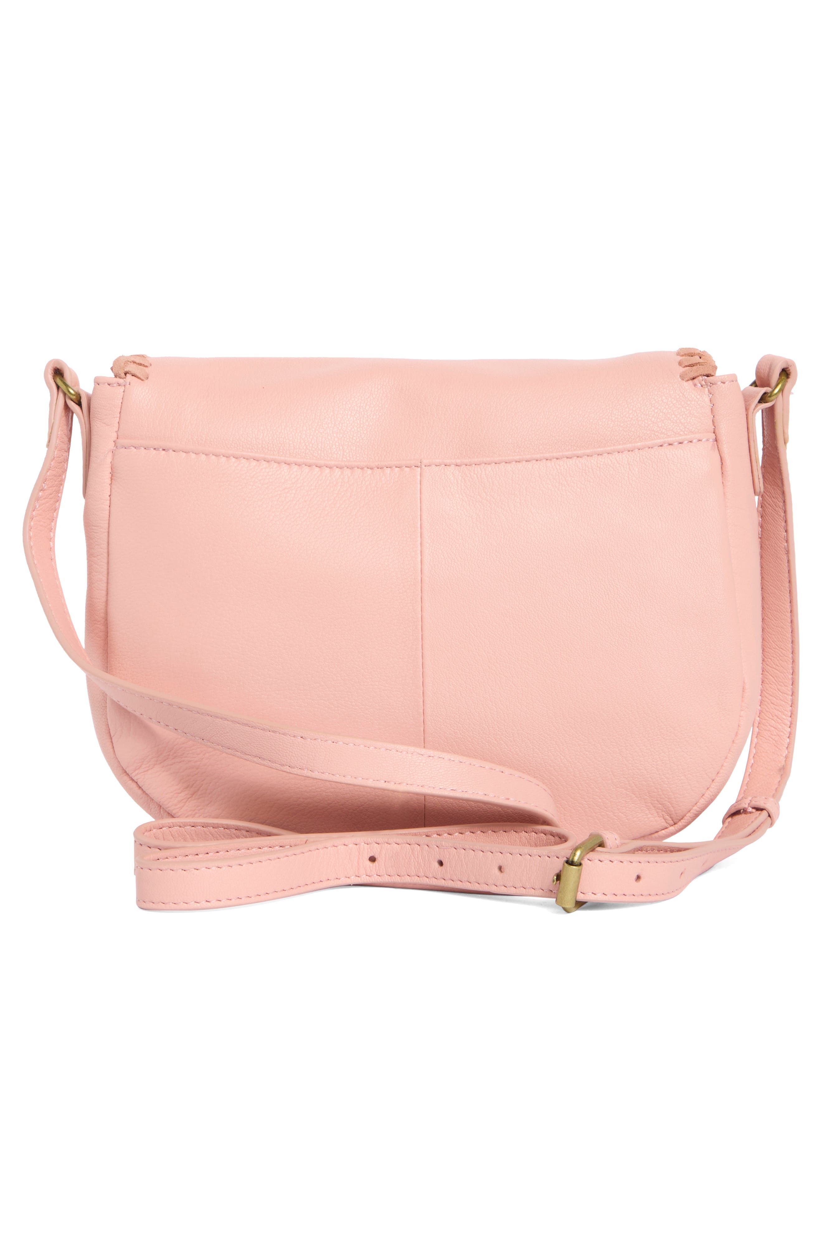 Vall Crossbody Bag, Alternate, color, ROSE TAN GOAT SUEDE