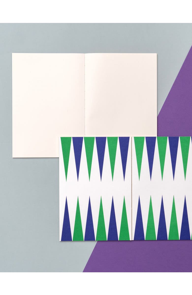 Paper Street Backgammon Notebook, Alternate, color, Blue