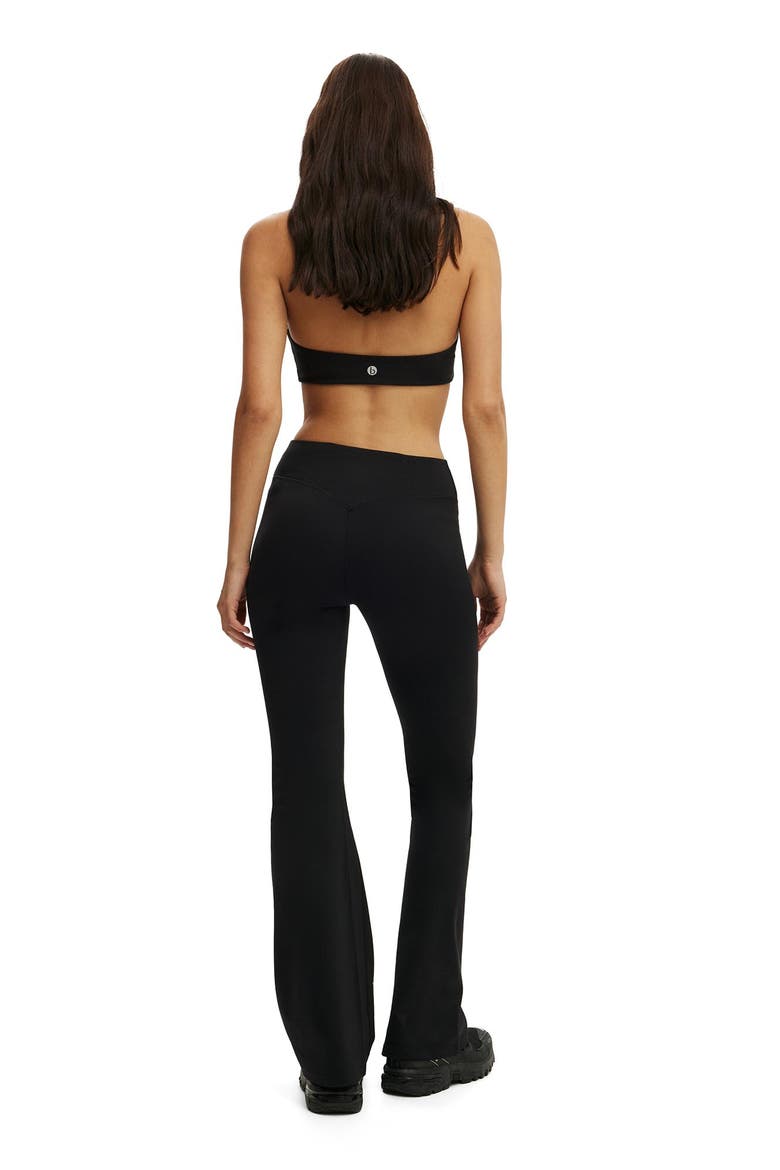 Women's Active Ultra Soft Contour Flare, Alternate, color, Black
