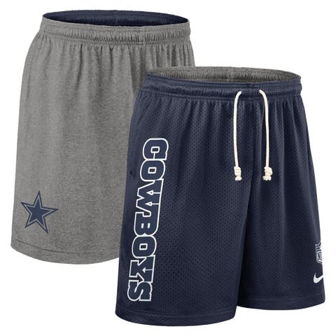 Men's Nike Navy Dallas Cowboys Sideline Reversible Performance Shorts