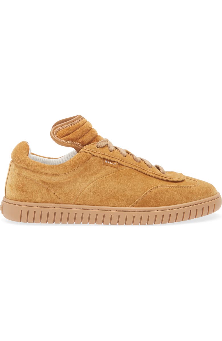 Bally Parrel Lace-Up Sneaker, Alternate, color, Deserto/ Ambra Suede