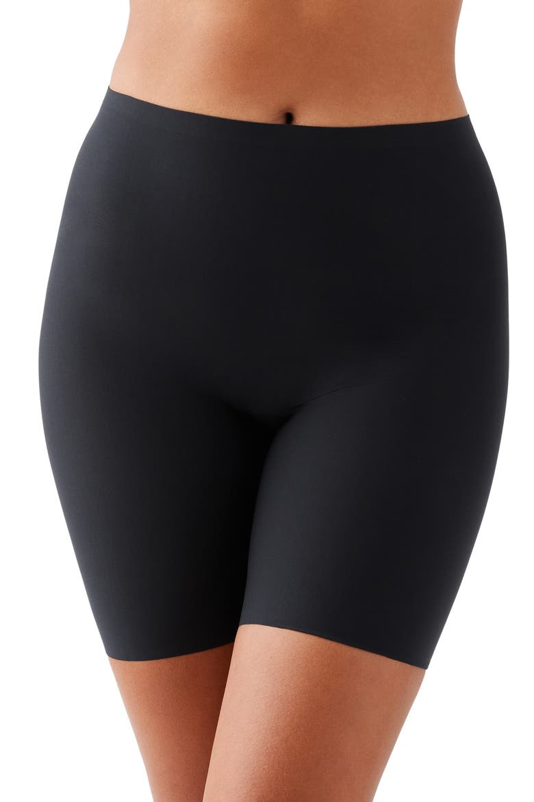 Skinsense Thigh Shaper Shorts, Main, color, BLACK