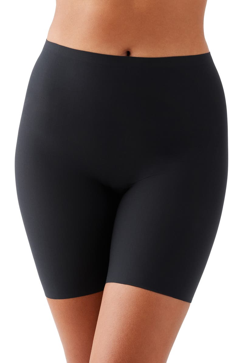 Wacoal Skinsense Thigh Shaper Shorts, Main, color, Black