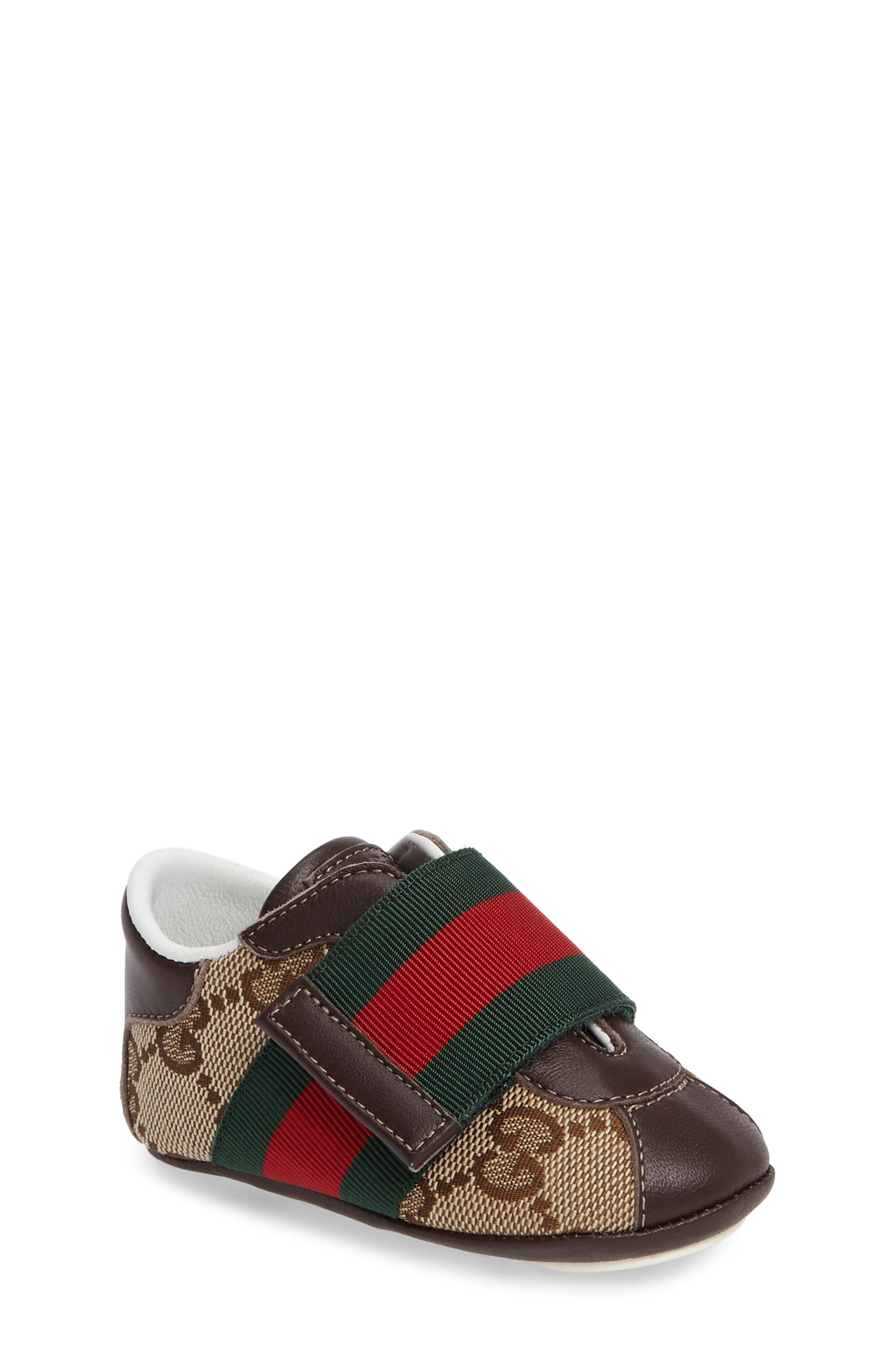 Gucci 'Icon' Crib Shoe, Main, color, 