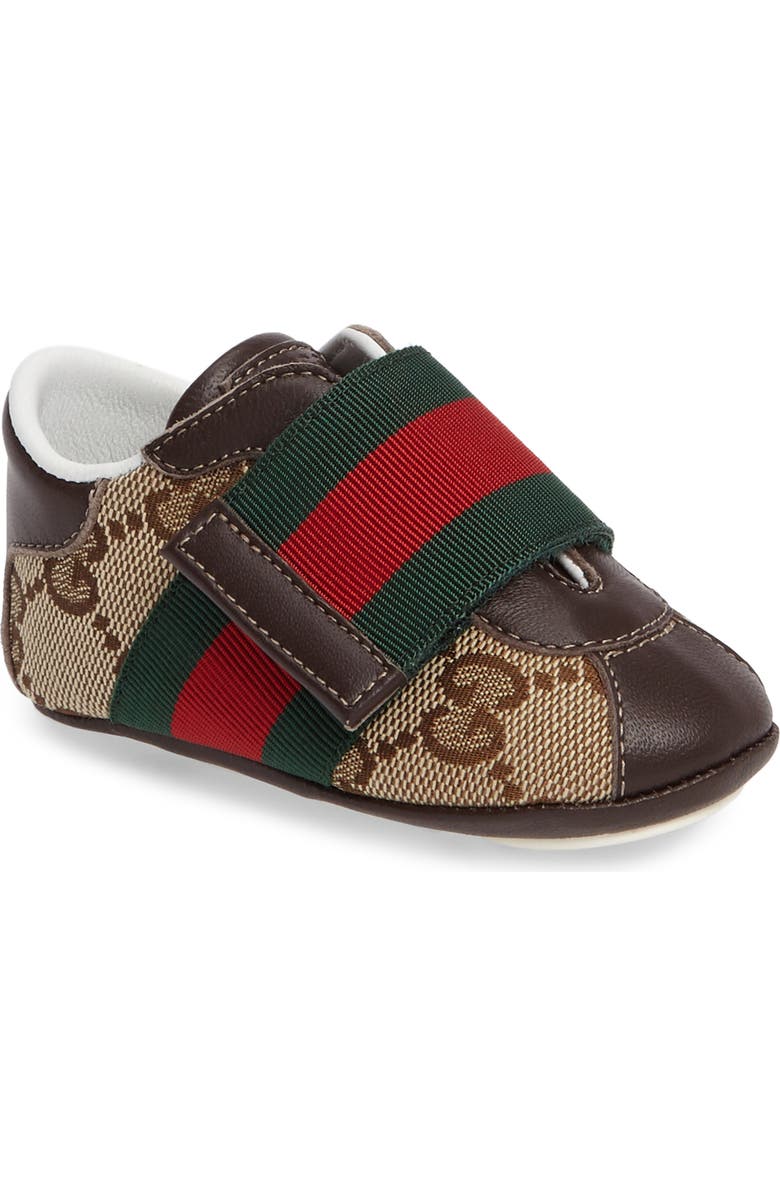 Gucci 'Icon' Crib Shoe, Main, color,