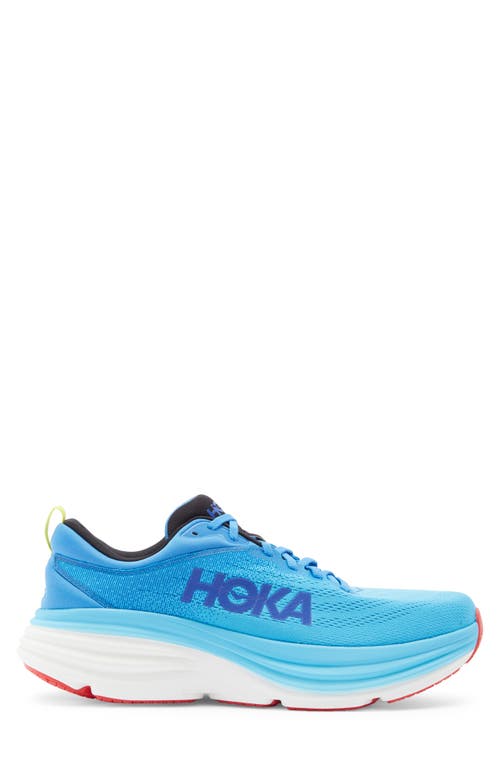 Hoka Bondi 8 Running Shoe In Blue