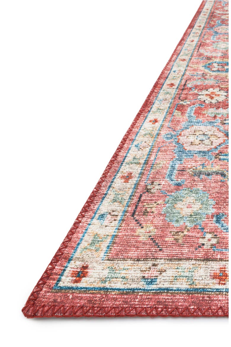 II Skye Collection Rug - Brick/Ocean - 7'-6" x 9'-6", Alternate, color, BRICK / OCEAN