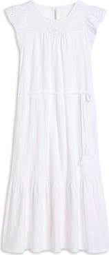 Boden Juliet Broderie Anglaise Trim Cotton Sundress