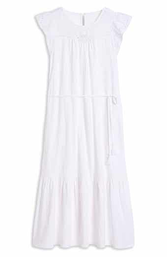 Boden Juliet Broderie Anglaise Trim Cotton Sundress