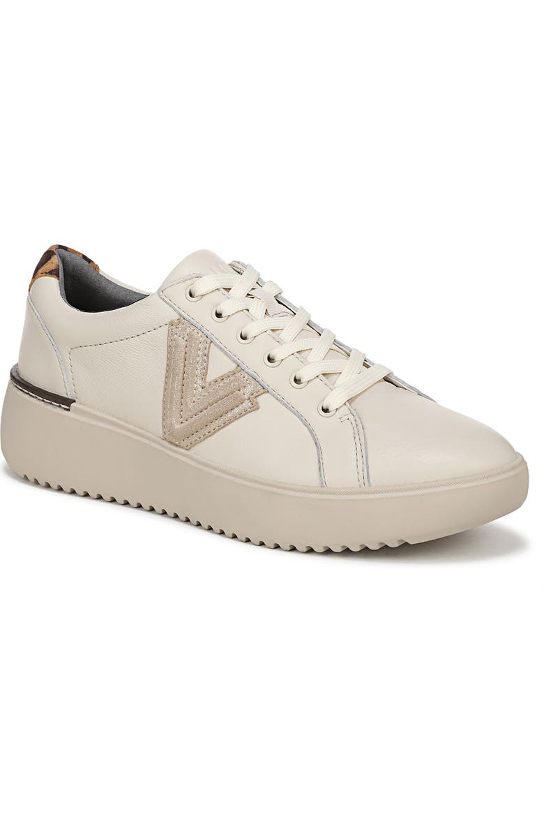 Vionic Kearny 2.0 Platform Sneaker, Main, color, Cream
