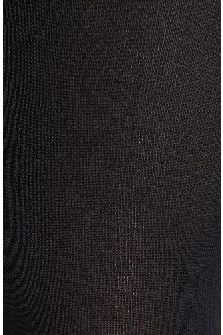 'Curves - Suspender' Tights, Alternate, color, BLACK