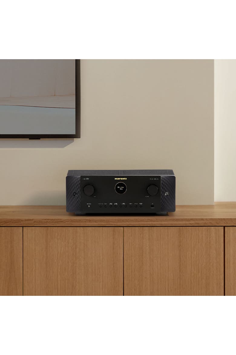 Cinema 60 7.2 Channel 8K Home Theater Receiver with Dolby Atmos, DTSX, and HEOS Built-In, Alternate, color, Black