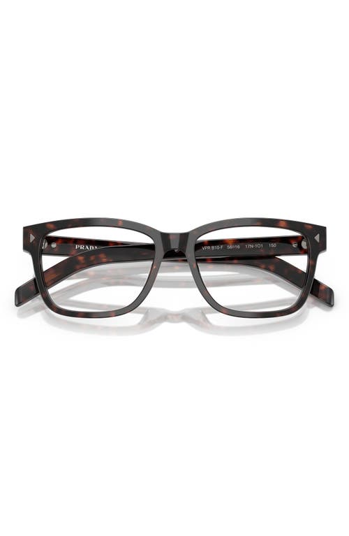 Prada 56mm Rectangular Optical Glasses
