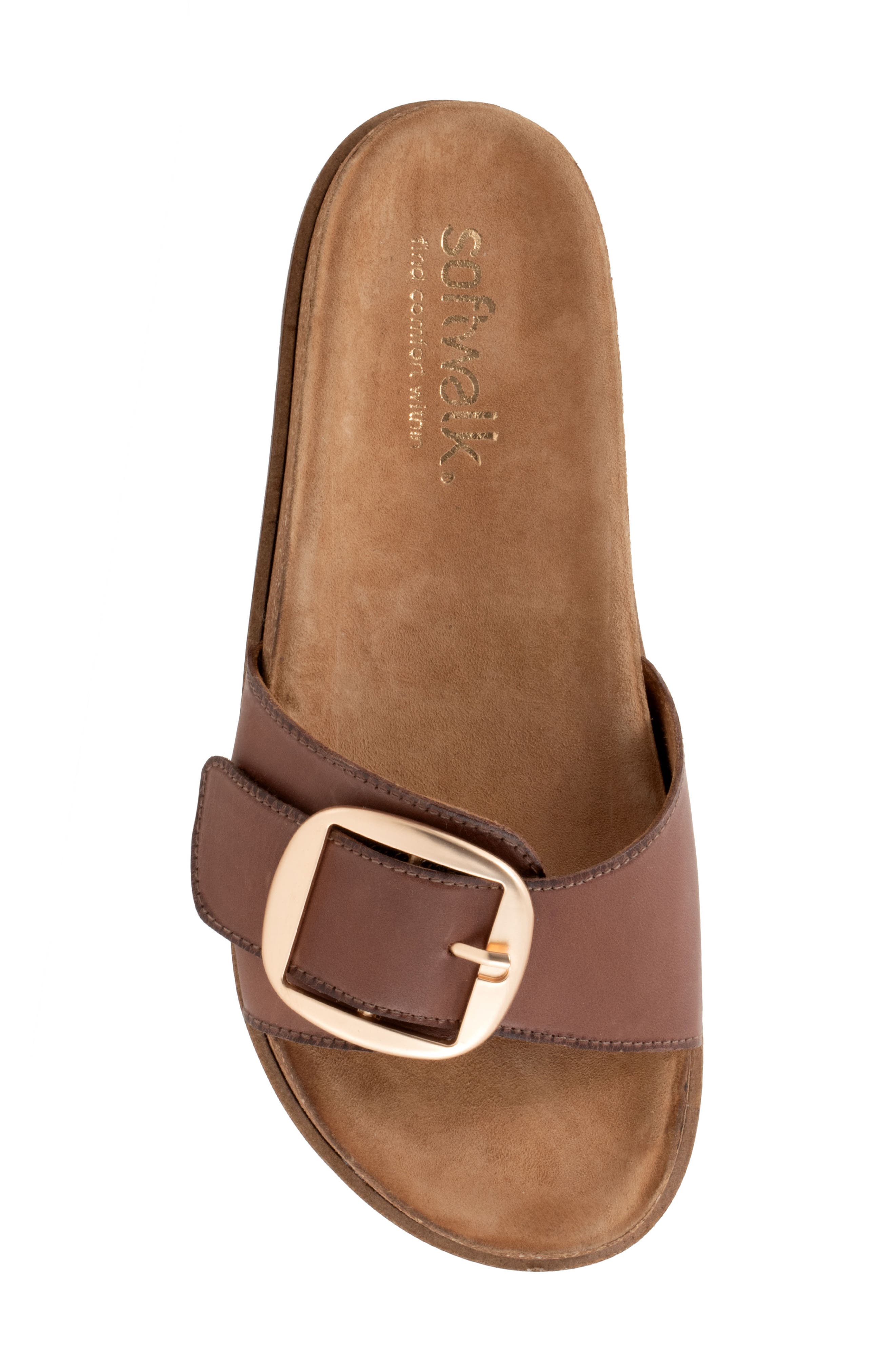 SoftWalk<sup>®</sup> Una Slide Sandal, Alternate, color, 