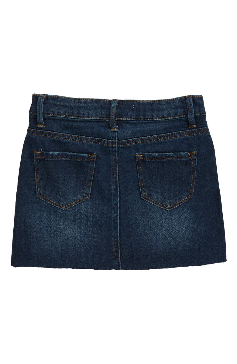 Tractr Lisa Cutoff Denim Miniskirt, Alternate, color, 