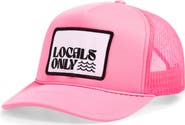 Local Beach Locals Only II Patch Snapback Trucker Hat