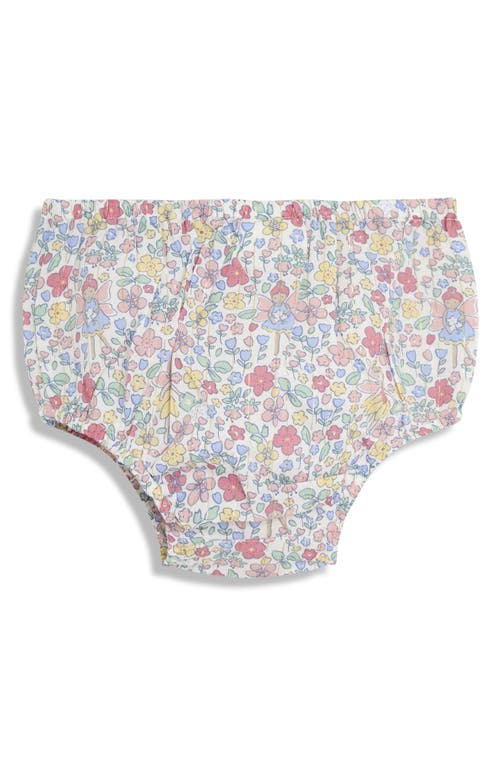 Jojo Maman Bébé Jojo Maman Bebe Floral Summer Dress & Bloomers In White