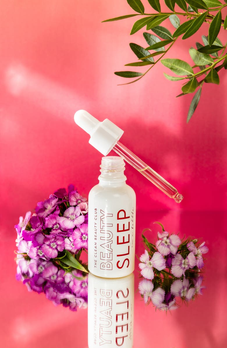 The Clean Beauty Club Beauty Sleep (in a bottle) Serum, Alternate, color, White