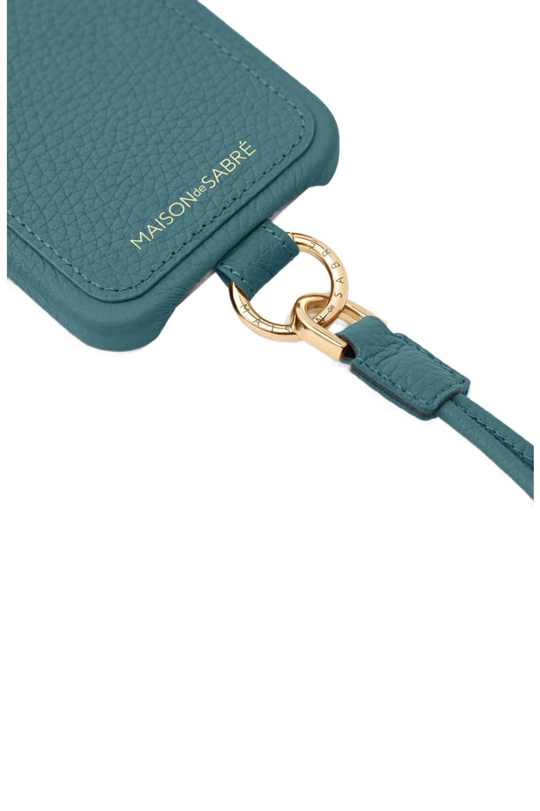 Sling Phone Case iPhone 15, Alternate, color, Bondi Blue