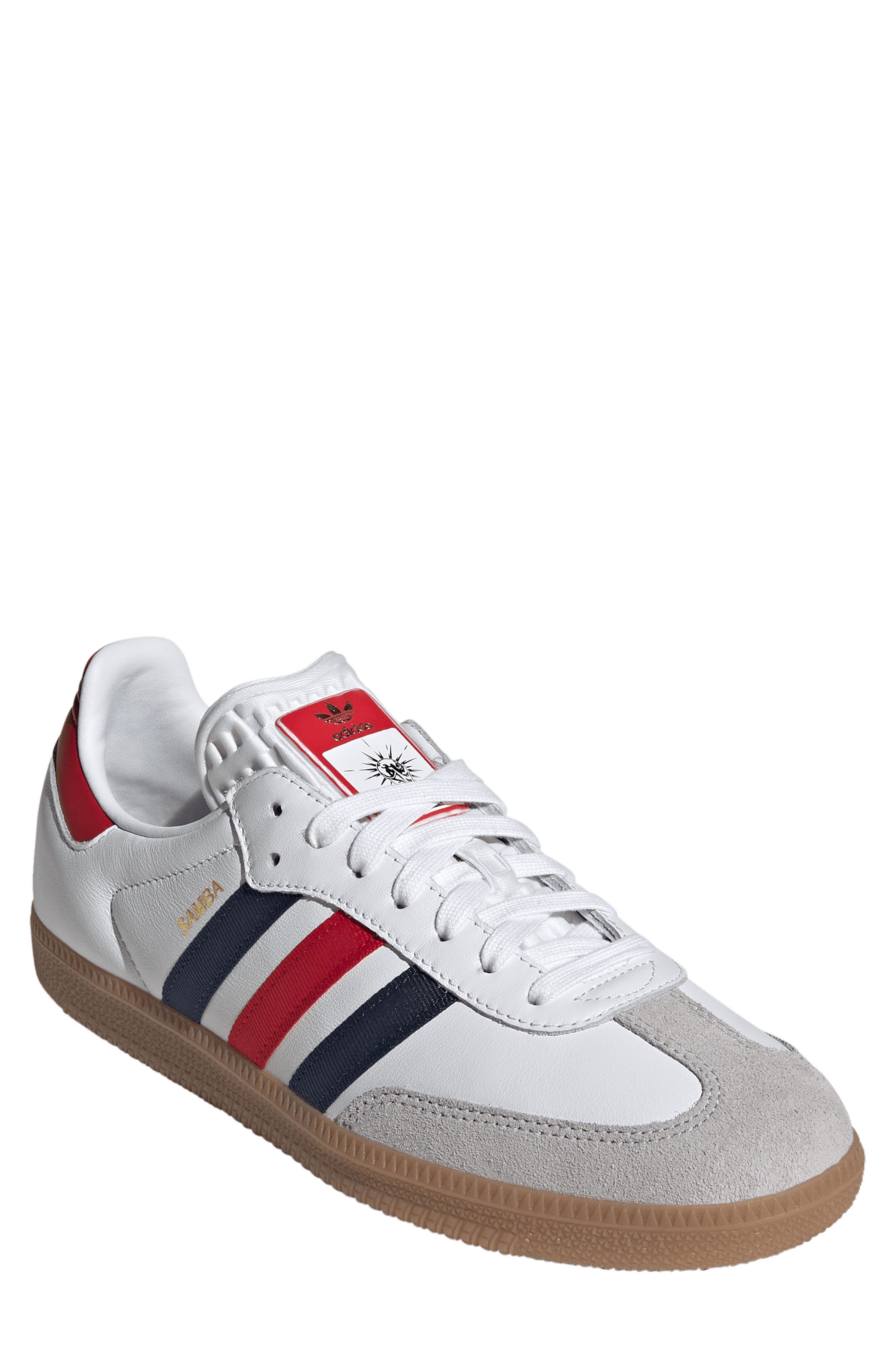 adidas x FIFA Gender Inclusive Samba OG Sneaker, Main, color, 