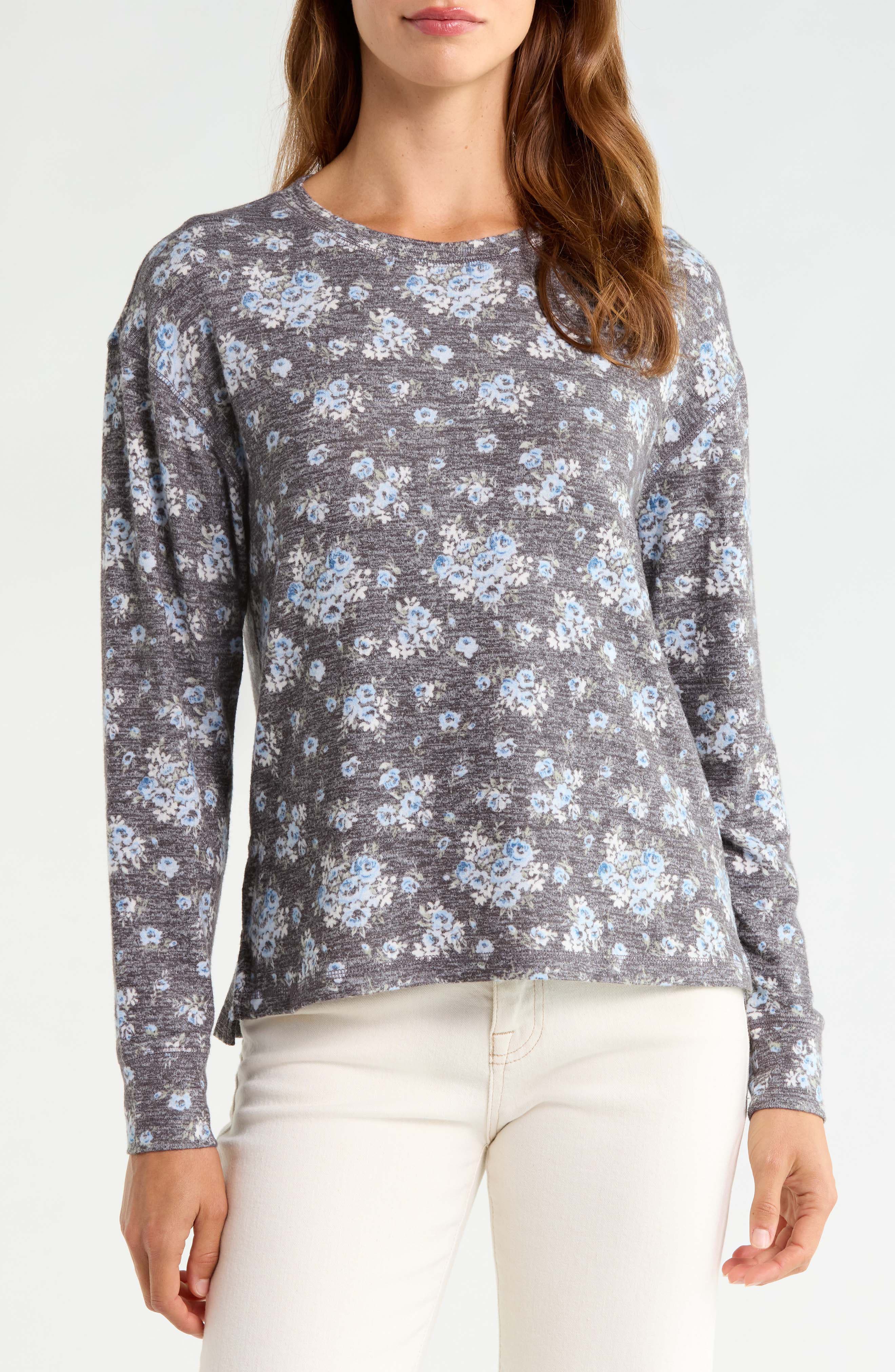 HEATHER GREY FLORAL
