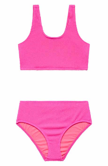 Kids' Textured Two-Piece Swimsuit
