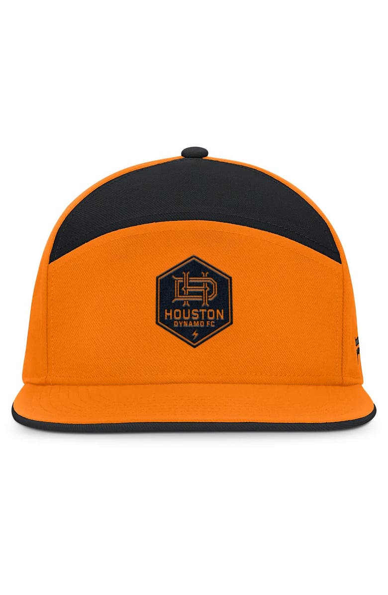 FANATICS Men's Fanatics Orange Houston Dynamo FC Mezzala Snapback Hat, Alternate, color, Orange