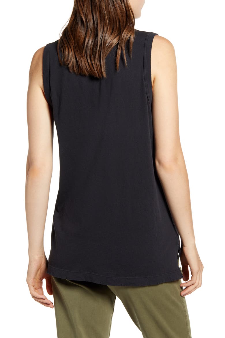 The Muscle Tank Top, Alternate, color, CAVIAR