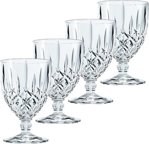 Noblesse  8 Ounce Goblet Glasses, Set of 4