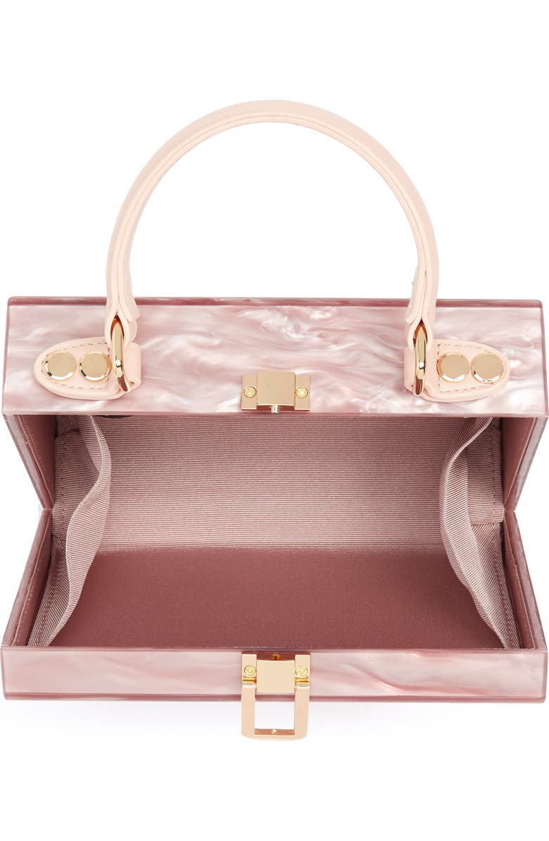 Like Dreams Clara Top Handle Box Clutch, Alternate, color,