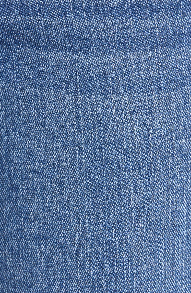 L'AGENCE Kendra Raw Hem Crop Flare Leg Jeans, Alternate, color, Laredo