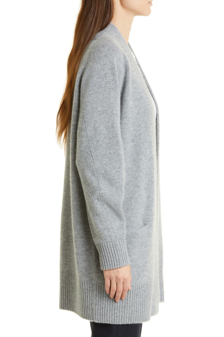 Shawl Collar Cashmere Cardigan, Alternate, color, MED H GREY