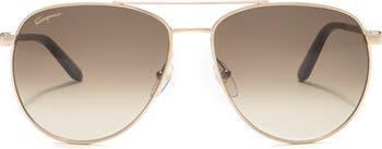 60mm Aviator Sunglasses