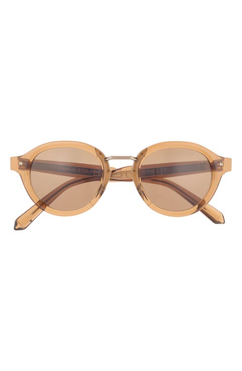 46mm Round Sunglasses