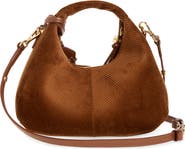 Ganni Mini Corduroy Hobo Bag