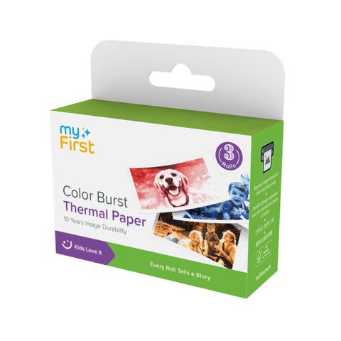 Color Burst Thermal Paper Refill for Insta 20
