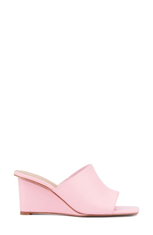 Torgeis Candie Wedge Sandal In Pink