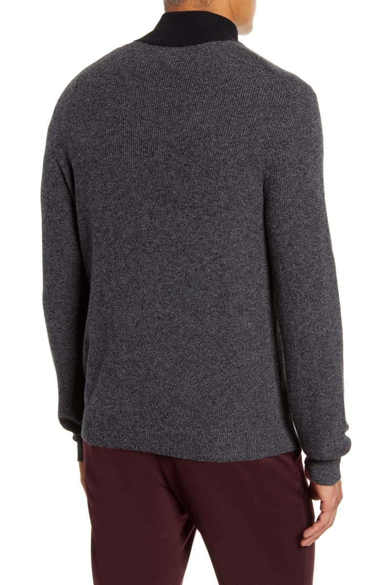 Zachary Prell Crawford Regular Fit Quarter Zip Sweater, Alternate, color,