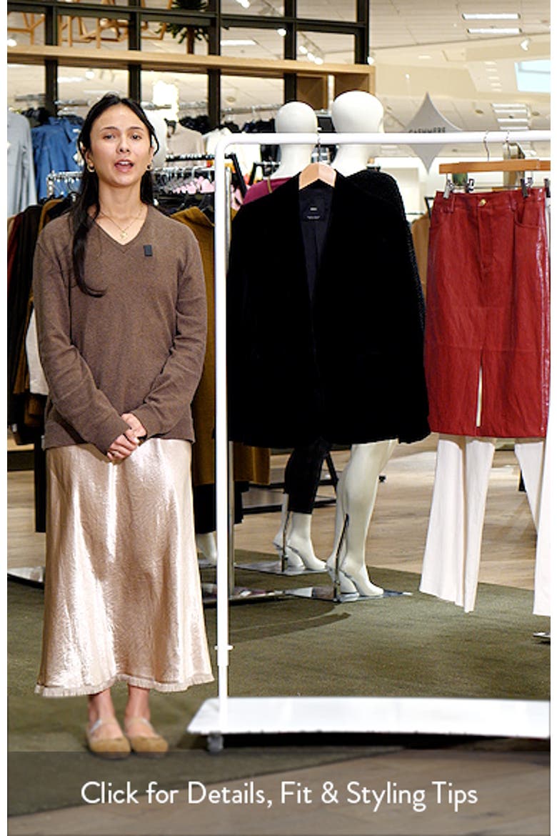 Structured Velvet Blazer video