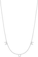Bony Levy Classic Initial Personalized Diamond Pavé Charm Necklace