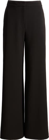 Flat Front Wide Leg Pants