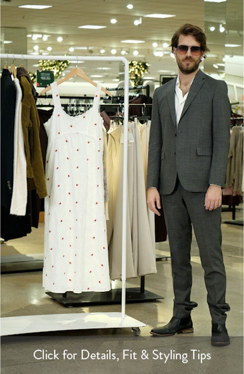 Salli Eyelet Embroidered Sundress, sales video thumbnail