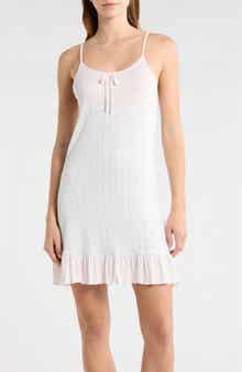 Bow Detail Stripe Chemise