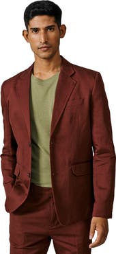 Aubin Pasmore Tailored Linen Blend Blazer