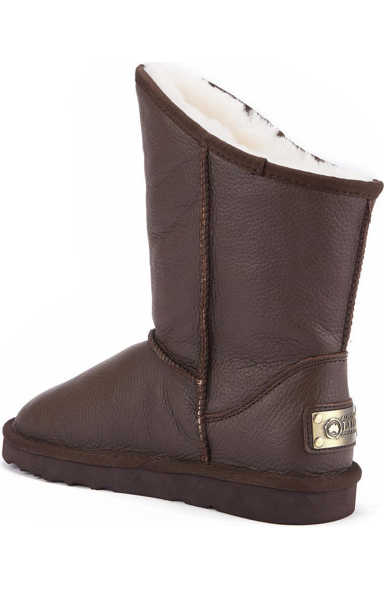 Australia Luxe Collective Cosy Genuine Shearling Short Boot, Alternate, color, Beva